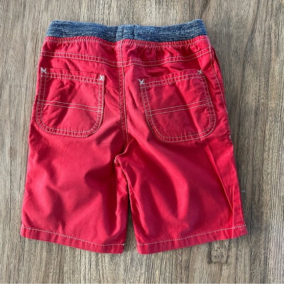 Red Drawstring Shorts - Picture 2 of 3